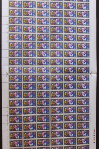 SG813 1969 5d The Three Shepards Two Bands Complete Sheet U/M