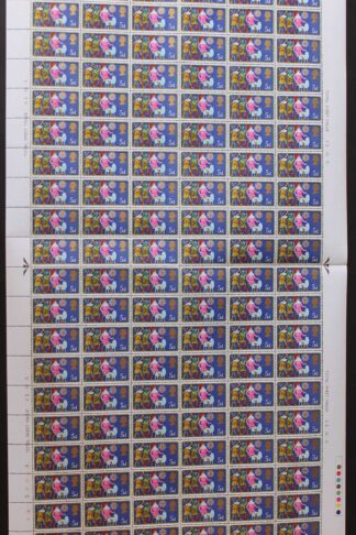 SG813 1969 5d The Three Shepards Two Bands Complete Sheet U/M