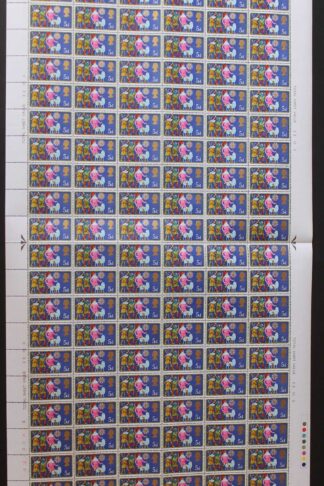 SG813 1969 5d The Three Shepards Two Bands Complete Sheet U/M