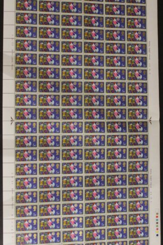 SG813 1969 5d The Three Shepards Two Bands Complete Sheet U/M