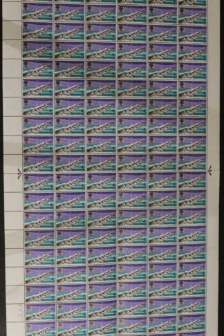 SG W130c 1968 4d British Bridges with O Retouch 2 Bands Complete Set U/M