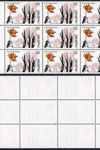Australia BW688e Broken line on Matchstick U/M