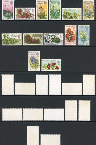 Falkland Is SG276/88 Set of 13 Fine used Cat 38 pounds