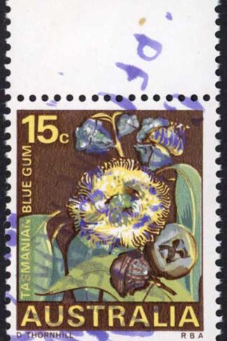 Australia BW485x 15c Handstamped CANCELLED/SPECIMEN ONLY in Violet U/M