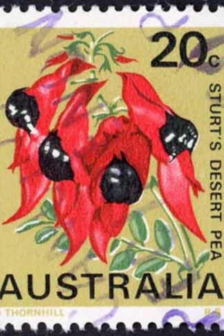 Australia BW486x 20c Handstamped CANCELLED/SPECIMEN ONLY in Violet U/M