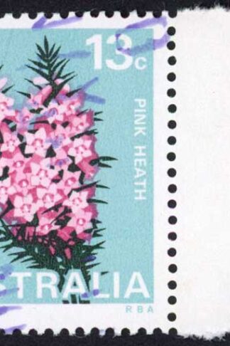 Australia BW484 13c Handstamped CANCELLED/SPECIMEN ONLY in Violet U/M