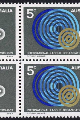 Australia BW502d Pale area under 5c U/M (some marks in the margin)