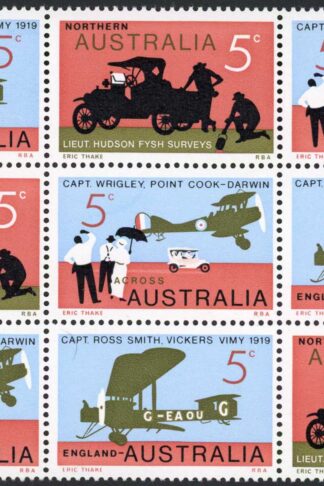 Australia BW514d Weak Shading on cat and BW514e Broken Wheel U/M