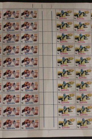Australia BW489/90 Sheet of 100 U/M