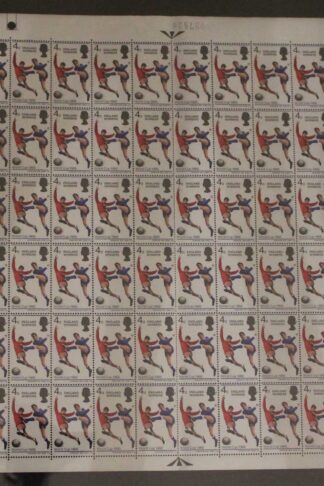 SG W89a/b 1966 4d 1966 World Cup with Patch on Thigh and Broken Shadow U/M