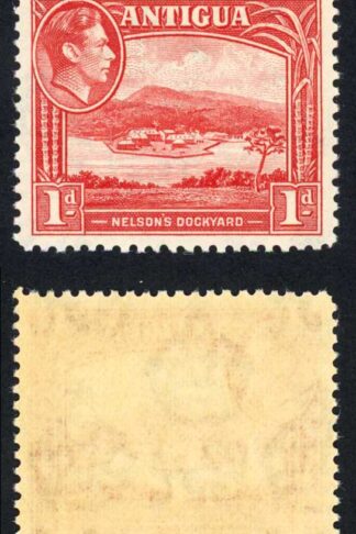 Antigua SG99 1d Scarlet U/M Cat 3.50 pounds