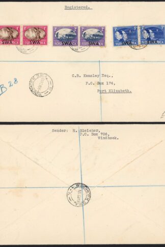 SWA 1945 Victory FDC