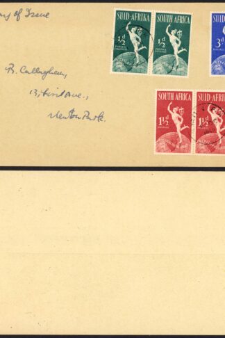 South Africa 1949 UPU First Day Cover