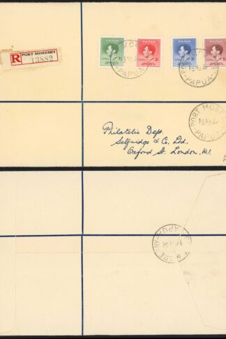 Papua 1937 Coronation on First Day Cover