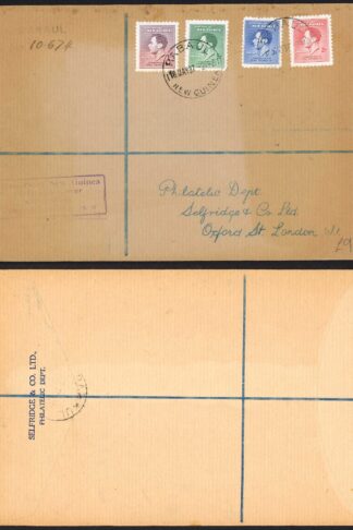 New Guinea 1937 Coronation on Cover