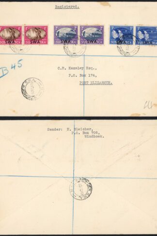SWA Victory Set on a Registered Cover