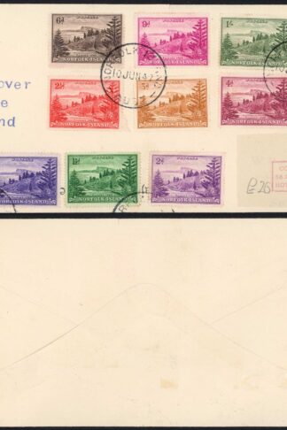 Norfolk Island SG1/12 Set of First Day Cover