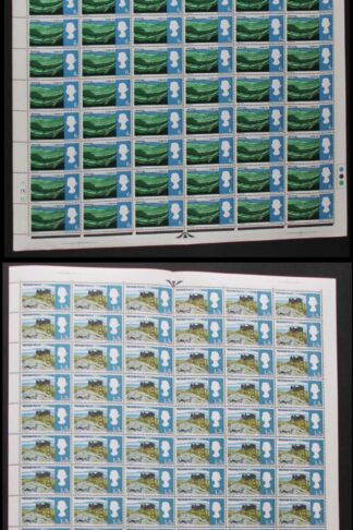 SG WP85b/86b/87b/88 1966 Landscapes Set with Varieties and Phosphor U/M