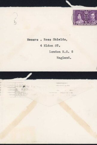 Newfoundland KGVI Cover