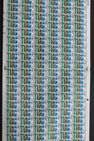 SG767 1968 4d TUC Complete Sheet U/M