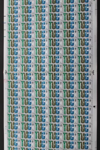 SG767 1968 4d TUC Complete Sheet U/M