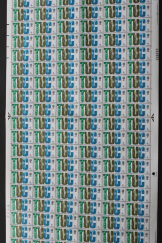 SG767 1968 4d TUC Complete Sheet U/M