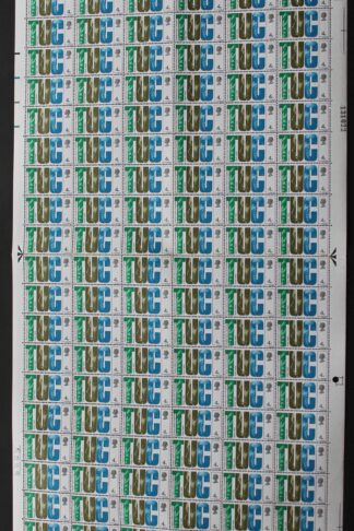 SG767 1968 4d TUC Complete Sheet U/M