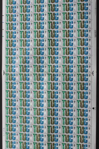 SG767 1968 4d TUC Complete Sheet U/M