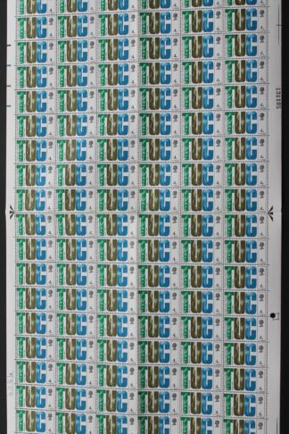 SG767 1968 4d TUC Complete Sheet U/M