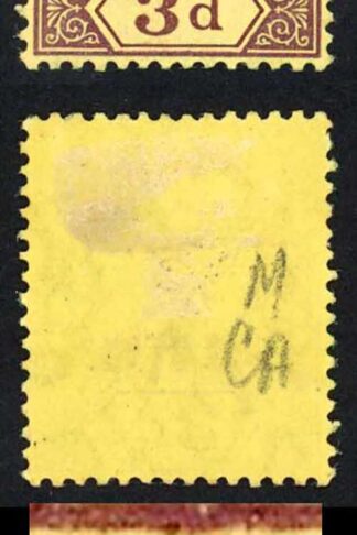 Virgin Is SG79 3d Purple/yellow M/M with the A Flaw