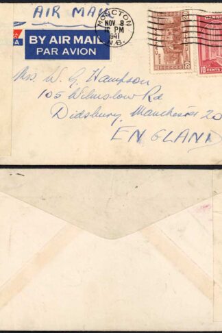 Canada KGVI 1941 Censored Cover