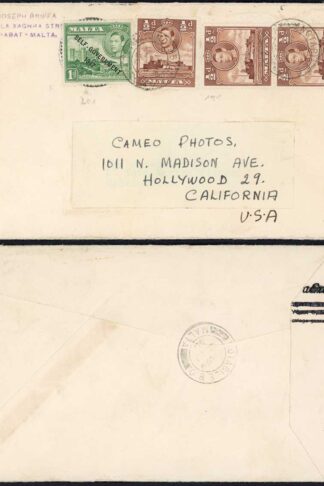 Malta KGVI cover