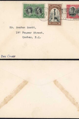 Canada 1939 Royal Visit FDC