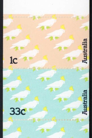 Australia SG970a 1985 1c Flesh Booklet Pane U/M