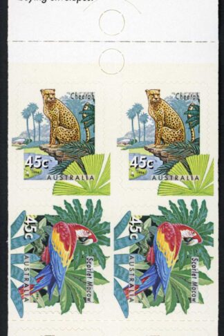 Australia SG1485b 1994 Australian Zoos Booklet U/M