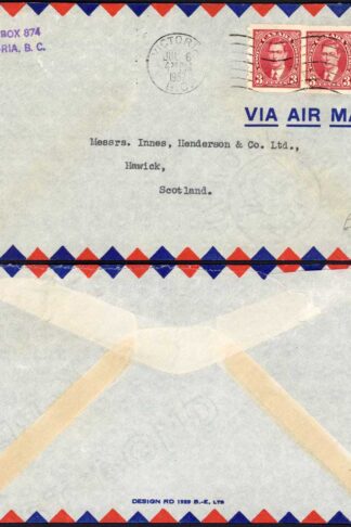 Canada SG370 x 2 on Cover