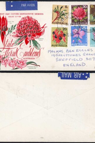 Australia Flowers FDC