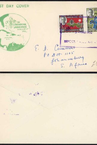 Jamaica Scouts FDC