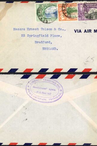 Trinidad and Tobago KGVI cover