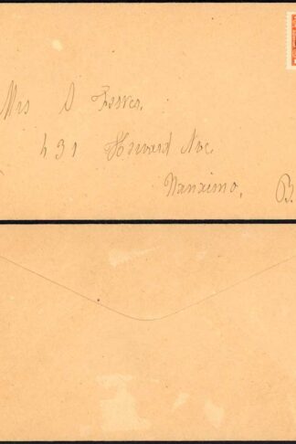 Canada SG266 1c on Cover
