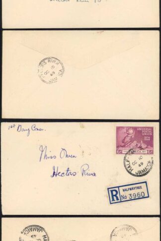 Jamaica UPU set on separate First Day Covers