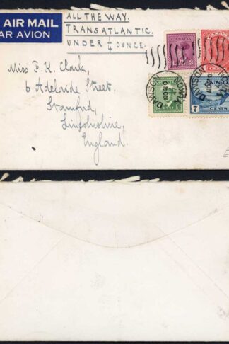 Canada Airmail Under 1/4oz