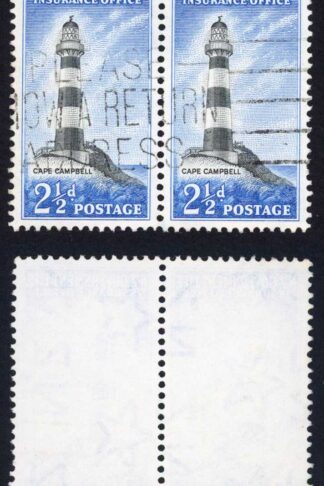 New Zealand SGL45 2 1/2d Pair Cat 26 pounds