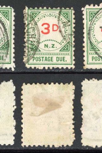 New Zealand Selection of Post Dues
