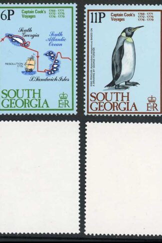 South Georgia SG70/3 1979 Captain Cook Set U/M