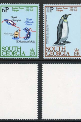 South Georgia SG70/3 1979 Captain Cook Set U/M