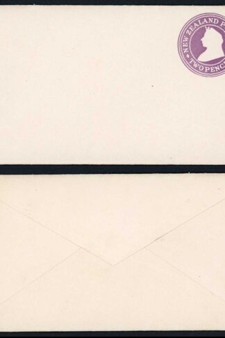 New Zealand QV 2d Stationery Envelope Very Fine Mint