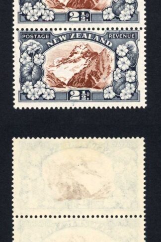 New Zealand SG581b 2 1/2d Mult Wmk Perf 14 Comb Inc Re-entries (5 x U/M)