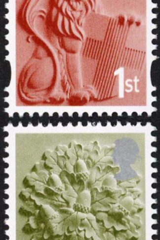 SGEN6b/7b/11b/17a England 2nd 1st 44p and 72p white borders HEAD TYPE 1 U/M