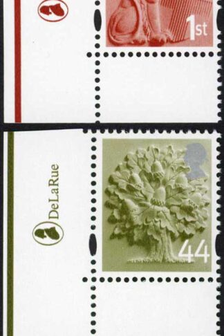 SGEN6b/7b/11b/17a England 2nd 1st 44p and 72p white borders HEAD TYPE 1 U/M